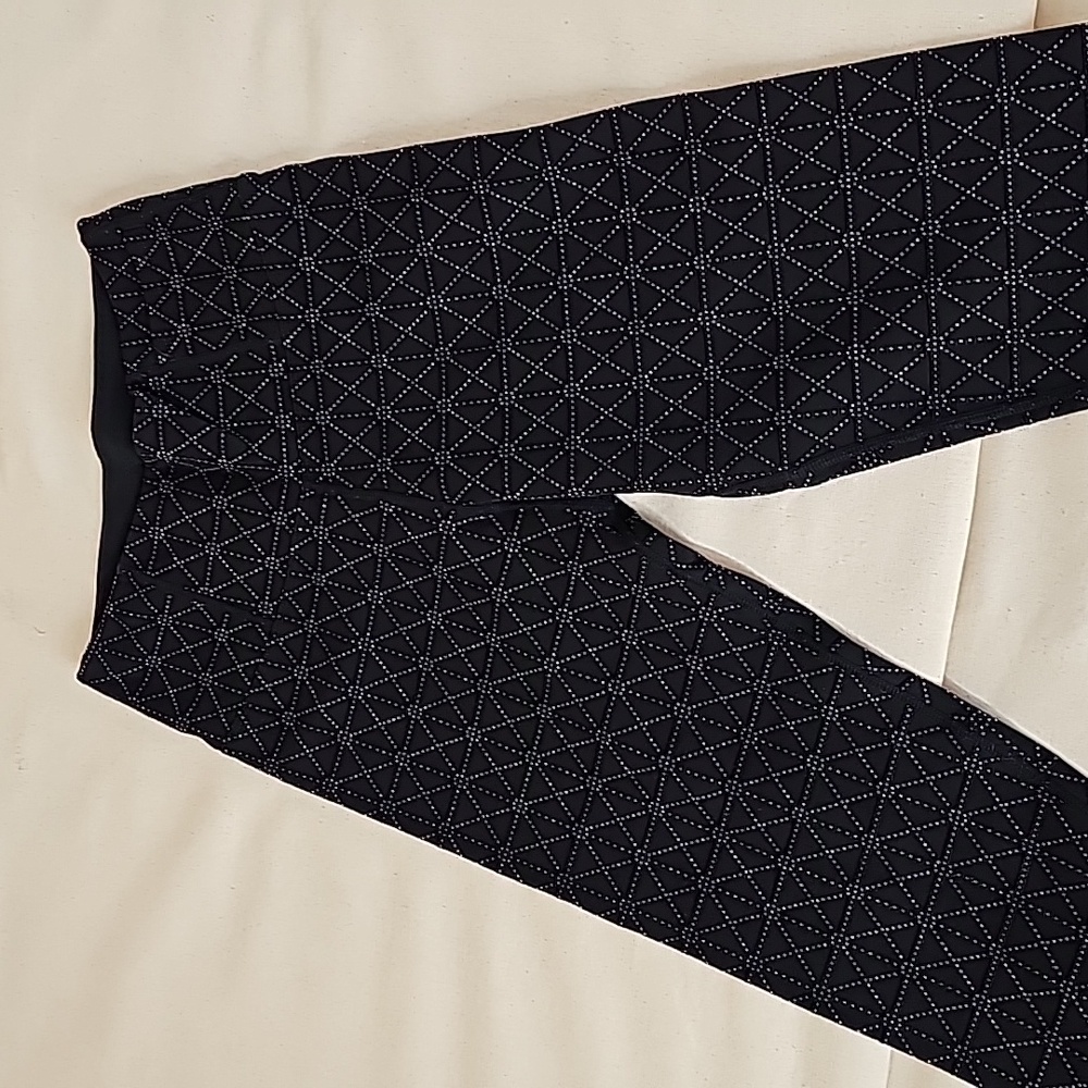 Snow Angel, stretch pant, XS diamond pattern, tummy control